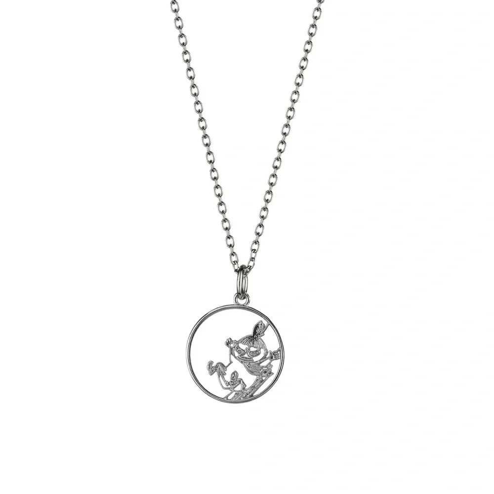 Moomin Necklace Little My Adventure 925 Silver Chain and Pendant
